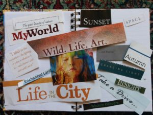 manifesting abundance vision board